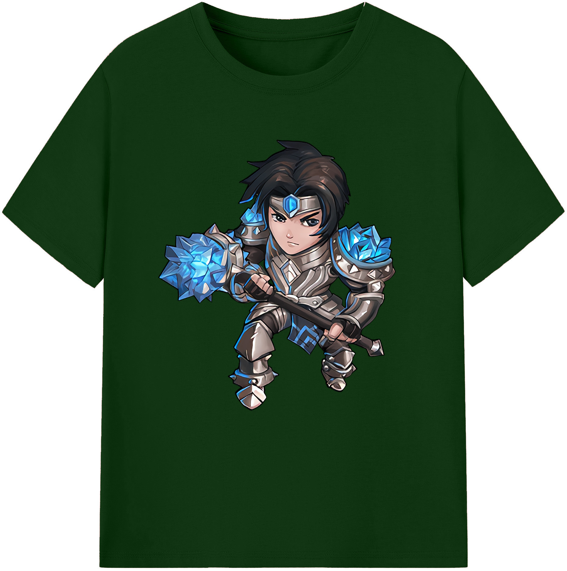 リーグ・オブ・レジェンド League of Legends LOL 綿100％半袖Tシャツ（フロントプリント）